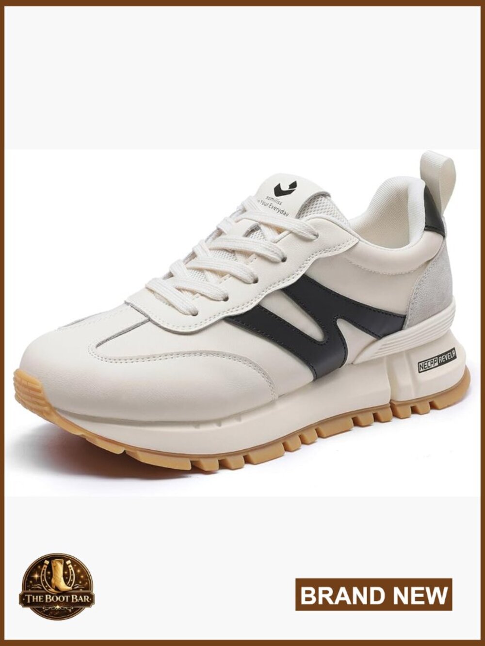 Genuine Leather Suede Patchwork Lace Up Walking Sneakers Cushioned Non-Slip